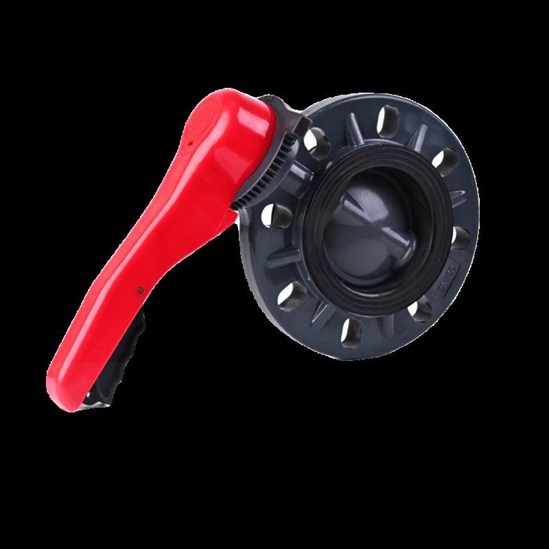 UPVC手柄蝶阀PN16国标对夹式法兰阀门PVC管手动快装FPM密封圈美标,淘宝优惠券,粉丝福利购,淘宝优惠卷