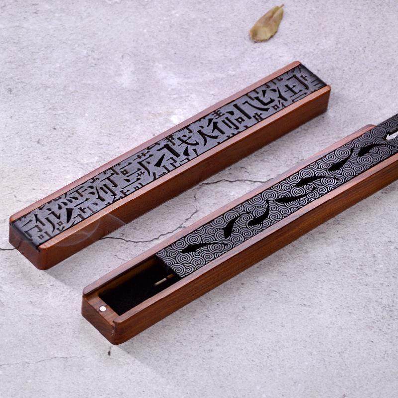 黑檀实木沉香线香盒檀香炉家用室内卧香烧香盒熏香炉茶道线香炉,淘宝优惠券,粉丝福利购,淘宝优惠卷