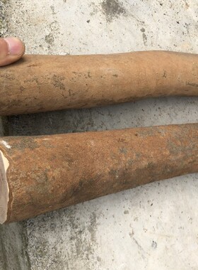 油茶树原木羊角铁l锤斧头木柄八角锤子木柄锄头柄榔头锤把硬实木