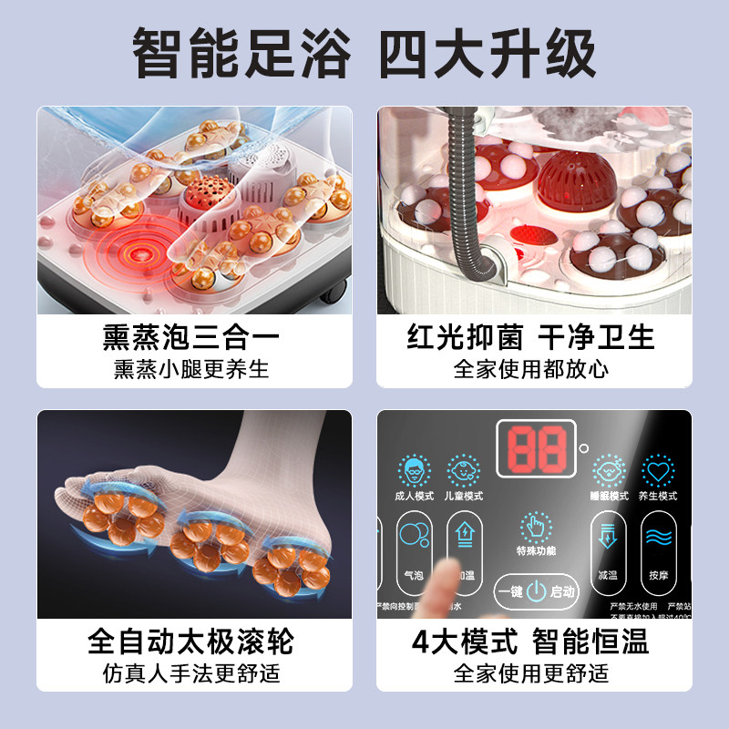 猴太太机械尊享款足浴泡脚桶+药包