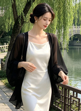 【断码清仓】新中式披肩外搭女披风斗篷配旗袍裙子开衫外套罩衫