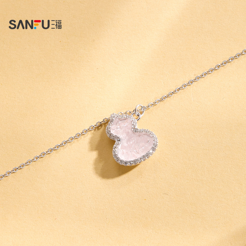 三福春日氧趣925银短项链单条 清新首饰颈饰配饰链条852049,淘宝优惠券,粉丝福利购,淘宝优惠卷