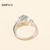 Sanfu Urban Colorful Sparkling Ring Single Fashion Personalized Hand Accessories Jewelry Ring 861706