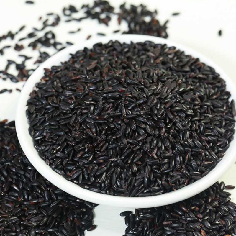 东北五常黑米新米五谷杂粮黑香米糙米黑糯米粥孕妇减餐代餐 - 图1