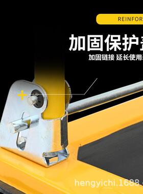 音板车手推车拉货车钢拖车加厚板小推车折叠小型冷板静四轮搬6001