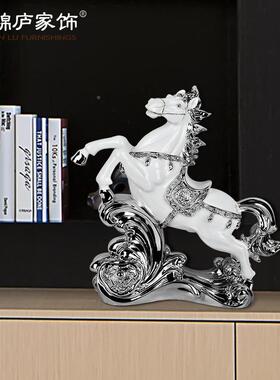 招件办财开业马摆工ST773X艺客品家居装饰品厅酒柜公室电视柜桌面