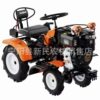 Ride-on rotary tiller, small ride-on tiller, diesel engine powered turning plow for orchard woods