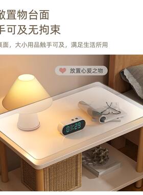 头床柜家用置物架小茶几简现代约小卧F77S987J型收纳柜简易室小柜