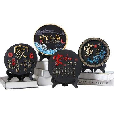速发盘艺支架装饰活件托茶饼展示架工子品炭雕底座摆性碳雕家装饰