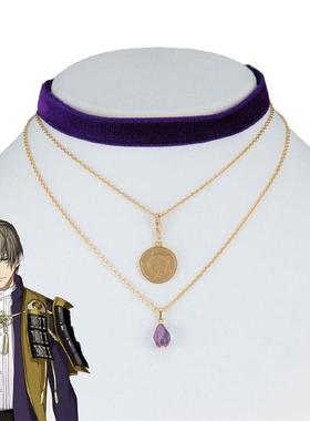 小众设计感精致周边万代刀剑乱舞压切长谷部项圈项链饰品高级个性