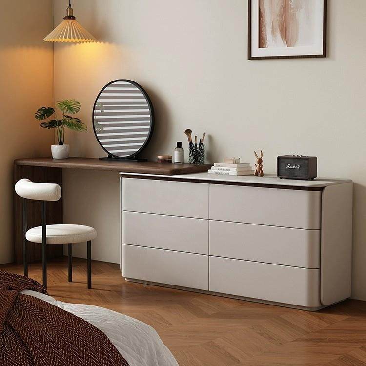 225新款轻卧奢桃实木NVY室现代复古0斗柜梳妆台一体胡新中式化妆,淘宝优惠券,粉丝福利购,淘宝优惠卷