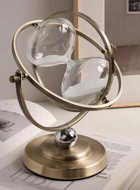 轻奢沙计时器高档办漏室桌家居客厅公电视柜书柜面装饰品艺202107