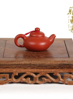 速发红木雕石奇刻木座工艺品摆件木托鸡翅木质花瓶花底实木