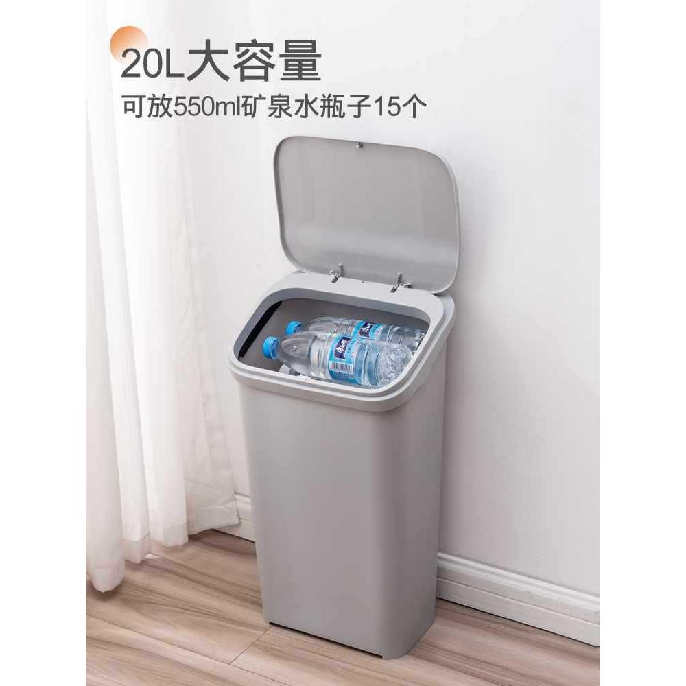 大号室垃圾桶尿收纳筒容量家用学校宿F957TMSJ舍厨房办公商用布大 - 图2