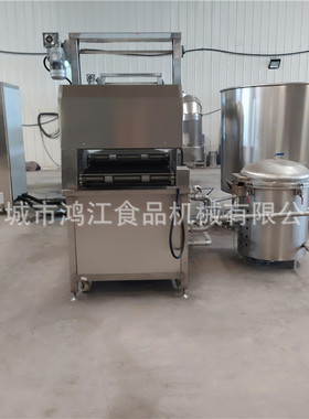 红薯片油炸设备大型 香菇脆油炸线电加热  薯条半成品油炸机商用