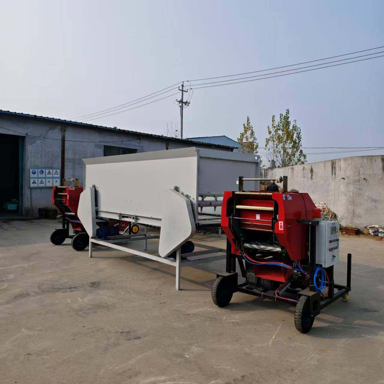 打捆包膜一体机全自动电脑变频青储打包机玉米秸秆牧草青储打包机,淘宝优惠券,粉丝福利购,淘宝优惠卷