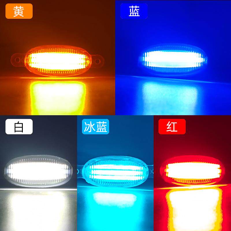 长安CS75plusCS55中网灯小黄灯日行灯警示爆闪灯防雾灯改装饰配件 - 图2