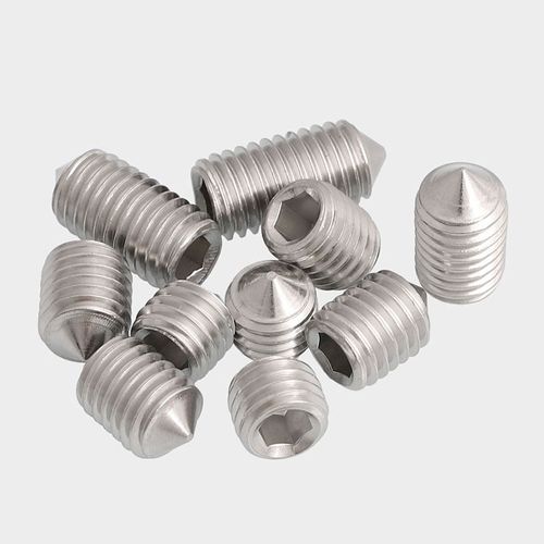 M6M8M10无头螺丝不锈钢316尖端机米紧定螺丝钉*6x8x12x16x25x30mm - 图2