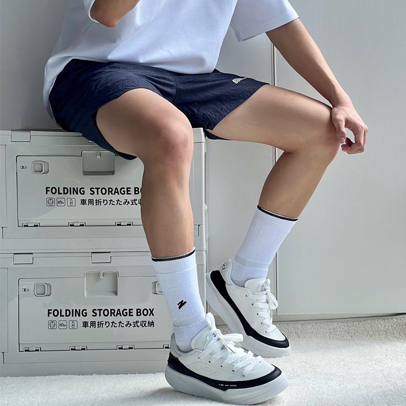 LOXKi洛克斯基男生鞋子秋冬新款板鞋男鞋厚底增高鞋【明星同款】