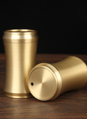 速发件牙签筒摆铜 牙签筒