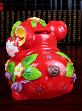 速发礼爱猪存钱罐储蓄罐时物摆件可品家居摆件创意礼尚儿童礼物