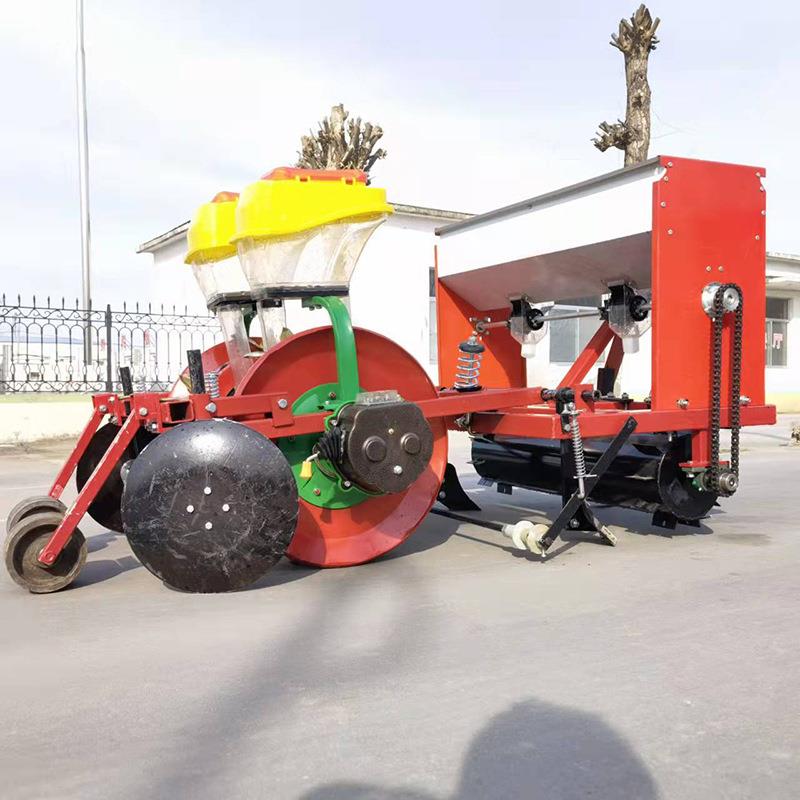 两行免扣距播种MY000-00机农用四拖拉机播种机株膜距轮行可调节 - 图0