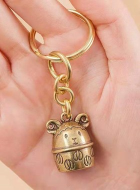 速发纯铜十二礼肖铃铛属性小铃铛挂件扣装饰属件配相情侣生物