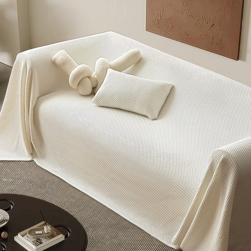 2023新款纯棉沙发巾一体式防滑坐垫子盖布防猫抓全包万Z能沙发套,淘宝优惠券,粉丝福利购,淘宝优惠卷