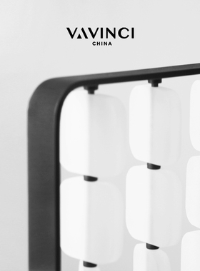 速发新品简约属术屏风摆件金艺亚克力书房装饰品样板间软楼处售装