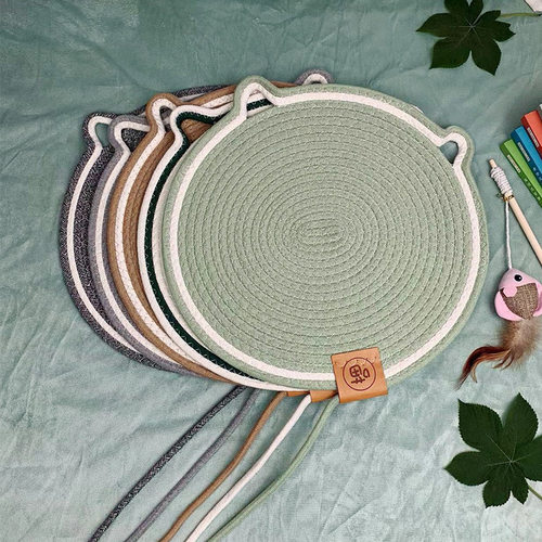 猫窝夏季凉垫猫咪凉席垫子猫抓垫耐磨耐抓睡觉用凉窝猫抓板垫 - 图2