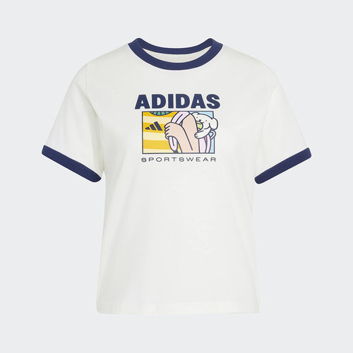 阿迪达斯 （adidas）|（新款）2026夏女短袖T恤 KC8603 - 图3