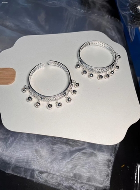 苗铃铃铛手镯可调节镯子日常百搭