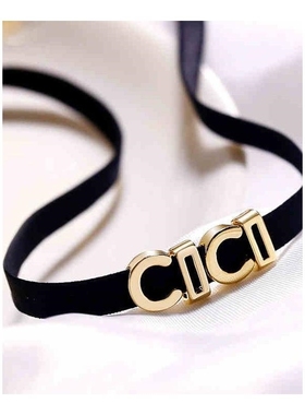 韩国项链女颈链choker短款锁骨链