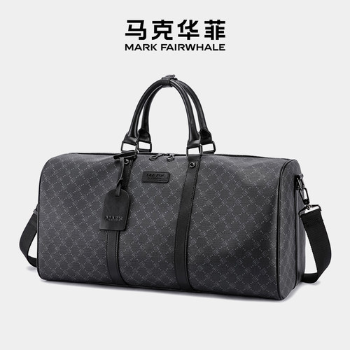 Mark Fairwhale马克华菲男士大容量商务出差旅行包斜挎手提健身包 - 图3