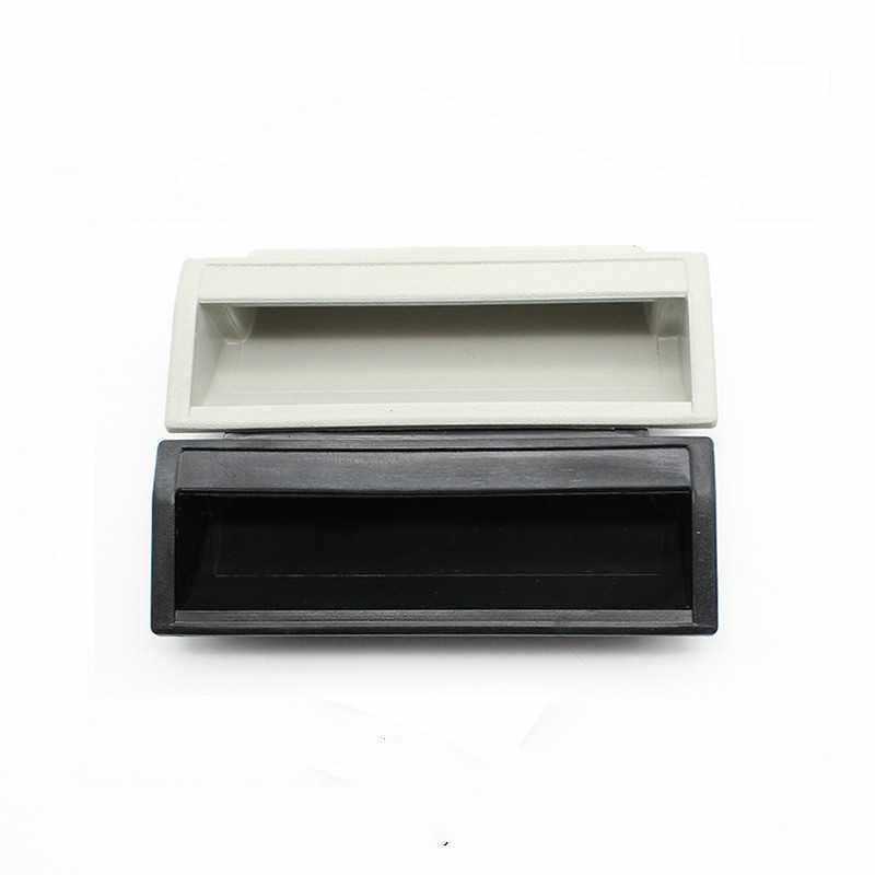 Tin cabinet door drawer hidden small handle Plastic embedded buckle DMK012 for self-service machine cabinet