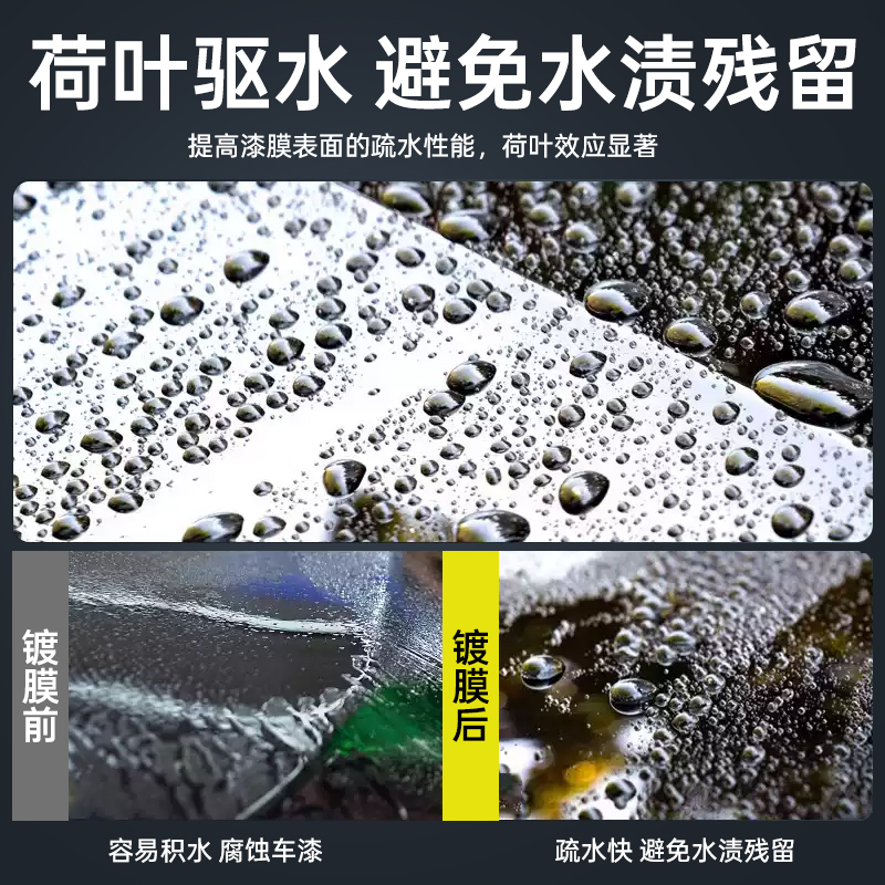 汽车镀膜剂车漆镀晶纳米水晶速效渡膜液液体车蜡喷雾打蜡专用上光 - 图0