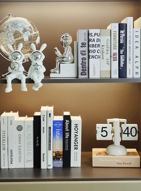 速发件书摆件装饰品家居拍摄道具简书书盒架摆假装饰书约创意