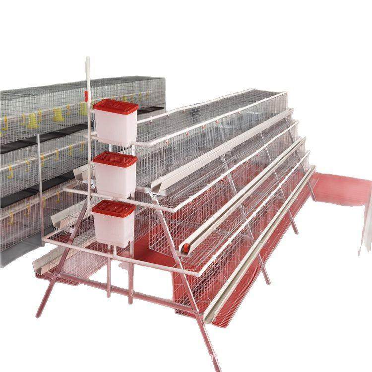 养殖场立体式阶梯式蛋鸡笼镀锌材质A字型H字形层叠鸡笼,淘宝优惠券,粉丝福利购,淘宝优惠卷