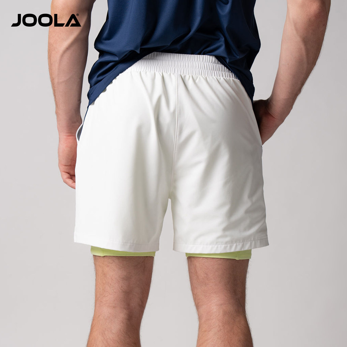 JOOLA匹克球运动短裤夏季男士2合1带弹性内衬专业户外训练服,淘宝优惠券,粉丝福利购,淘宝优惠卷