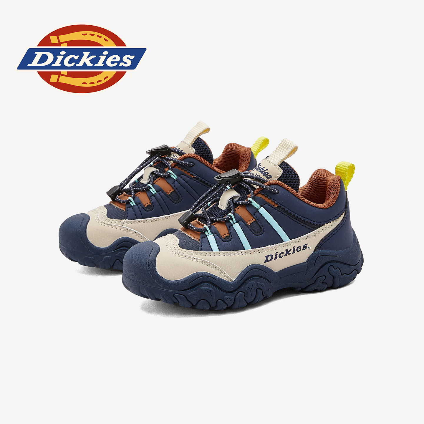 Dickies男童休闲运动鞋2025新款儿童户外徒步鞋女童中大童跑步鞋,淘宝优惠券,粉丝福利购,淘宝优惠卷