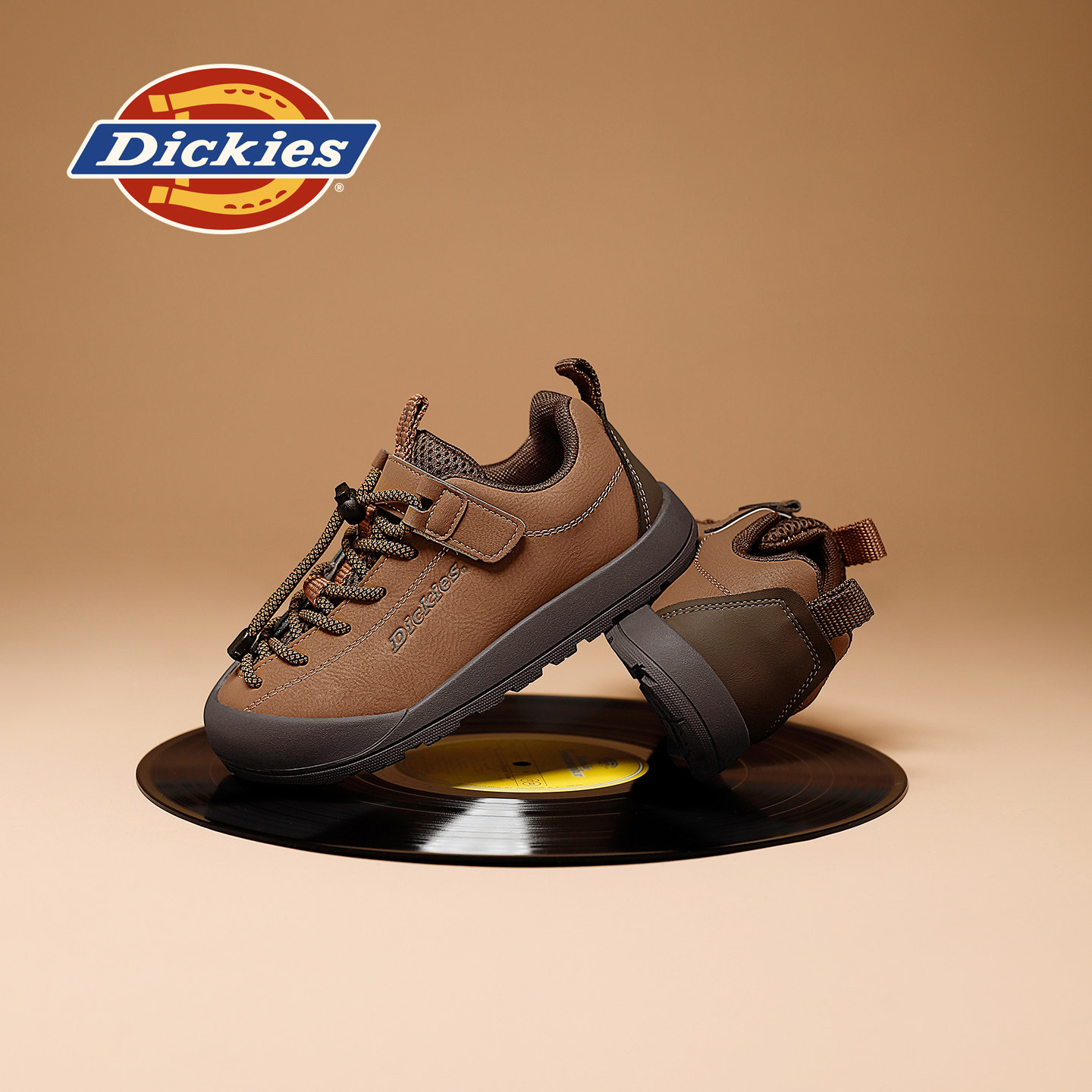 Dickies男童越野跑鞋儿童复古工装休闲鞋女中大童包头防踢运动鞋,淘宝优惠券,粉丝福利购,淘宝优惠卷