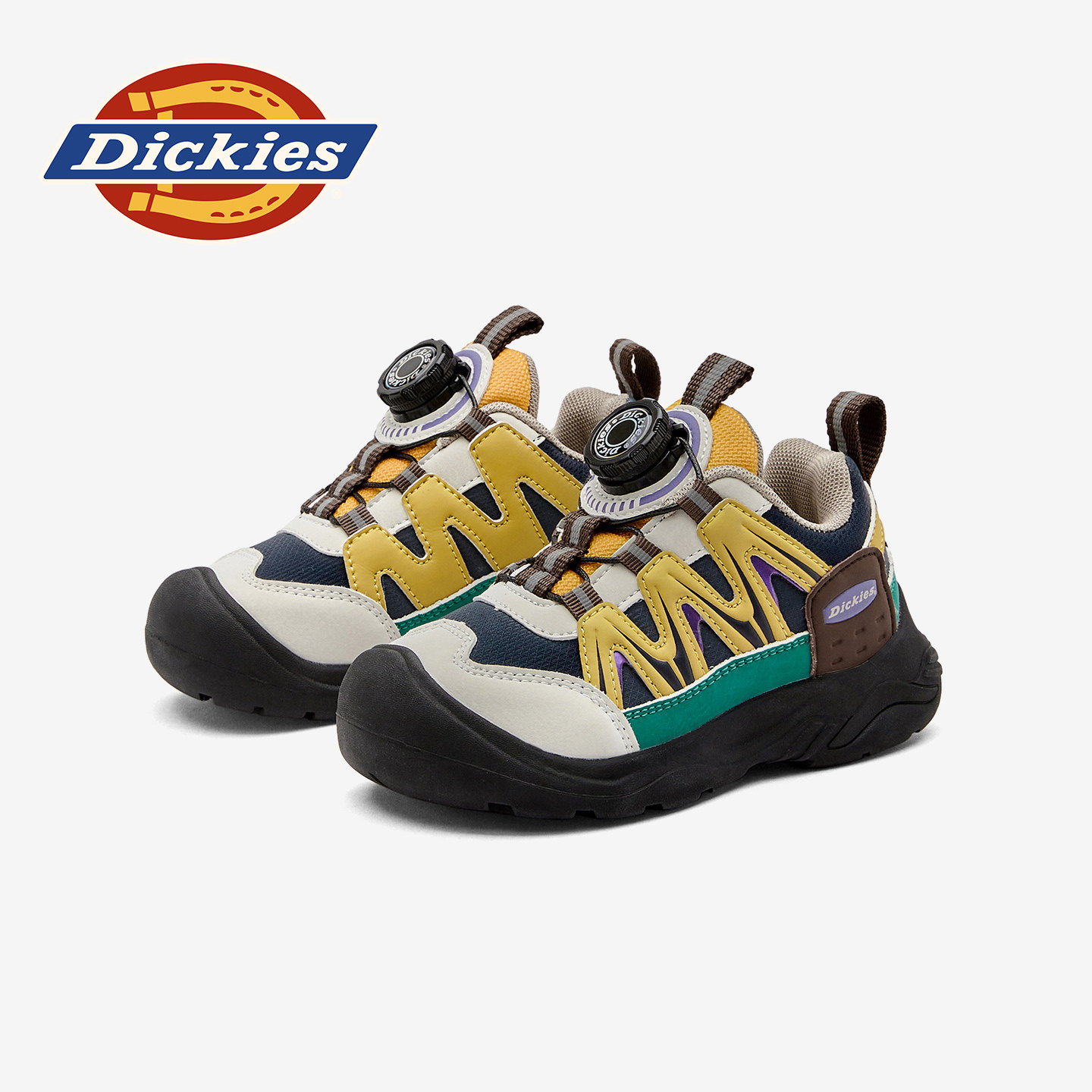 Dickies儿童运动鞋男童休闲老爹鞋2025新款女童中大童软底跑步鞋,淘宝优惠券,粉丝福利购,淘宝优惠卷