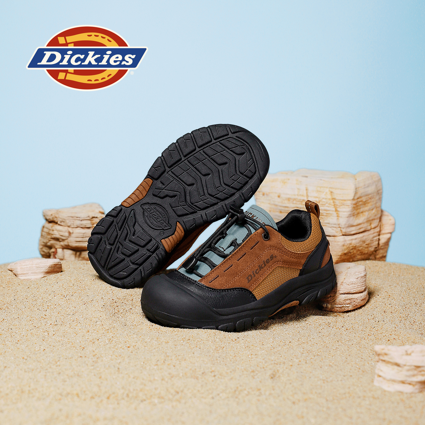 Dickies儿童户外鞋男童防滑防踢休闲鞋女童中大童加绒保暖登山鞋 - 图3