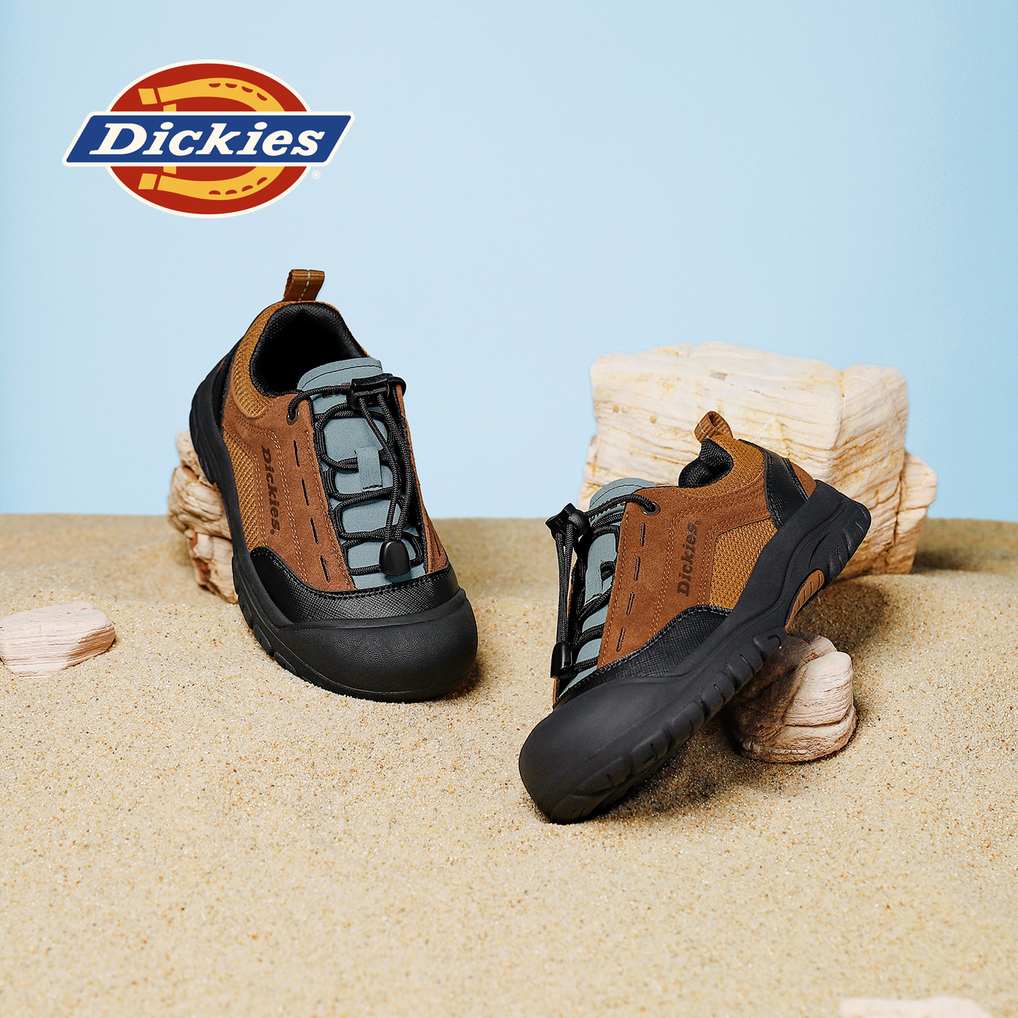 Dickies儿童户外鞋男童防滑防踢休闲鞋女童中大童加绒保暖登山鞋 - 图2
