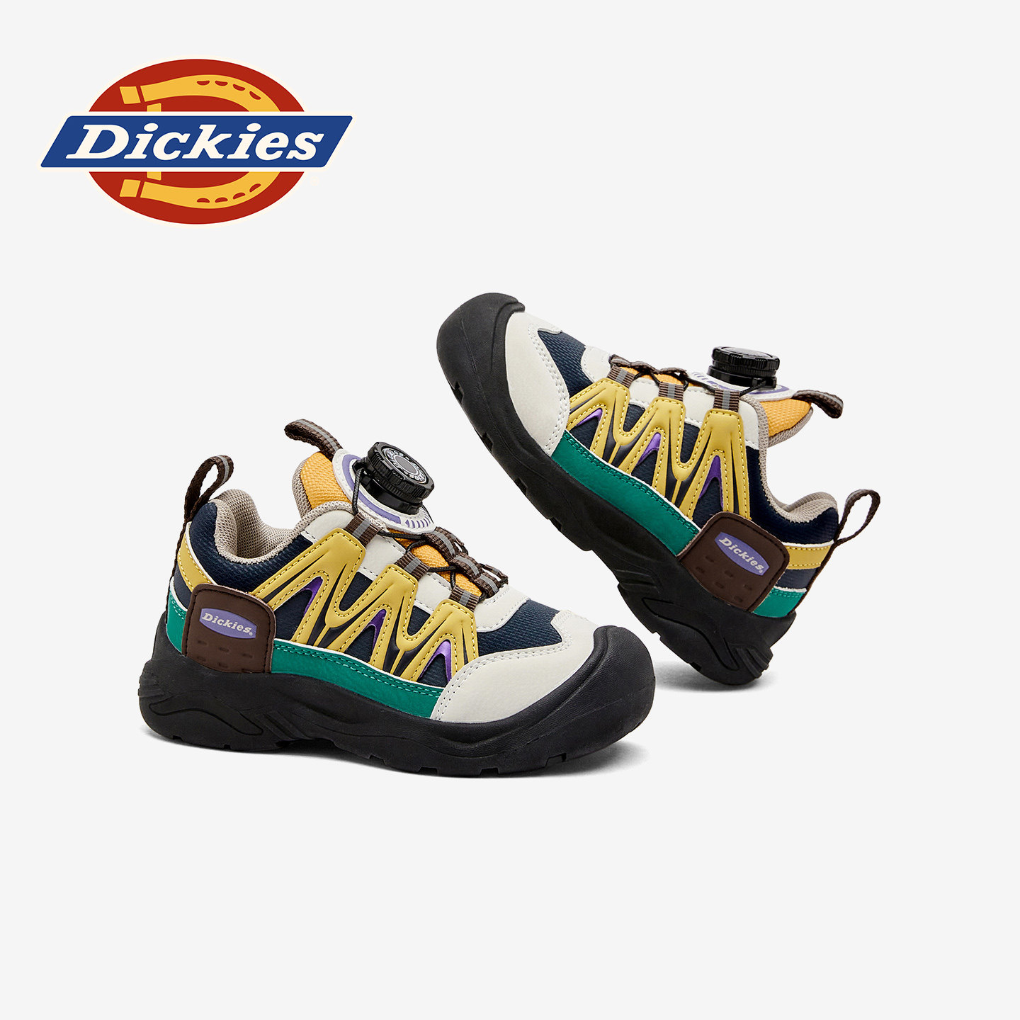 Dickies儿童运动鞋男童休闲老爹鞋2025新款女童中大童软底跑步鞋,淘宝优惠券,粉丝福利购,淘宝优惠卷