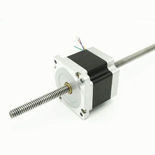 西素86直通式直线螺杆步进电机螺杆14 16mm气缸运动螺杆伸缩行走 - 图2