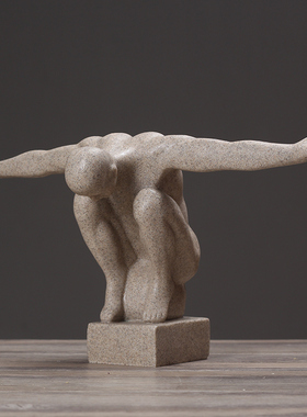 思想者沉b思者思考艺术品工艺品家居装饰品雕塑古铜色人物创意摆