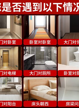 铜葫芦五帝钱化解门对门s纯铜葫芦真品铜钱挂件入户门卧室厨房厕