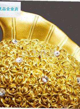 年有余金鱼摆件乔迁新居礼品高档大气创意N轻奢家居饰品玄关酒柜.