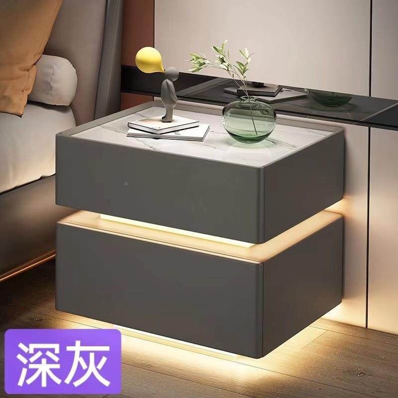 悬浮智能床头柜极现代简约线无充电意式简卧室红家用创意A15网床,淘宝优惠券,粉丝福利购,淘宝优惠卷